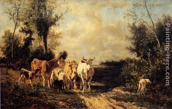 Constant Troyon Returning From Pasture